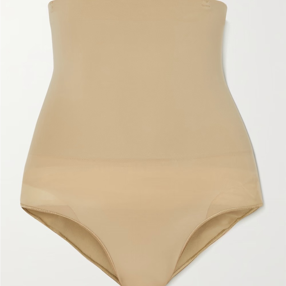 New! SKIMS High-Waisted Shapewear Panties - Beige